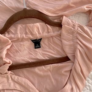 Ann Taylor; size M; light peachy-pink; worn once
